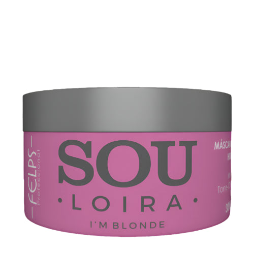Felps Professional Sou Loira I'm Blonde Moisturizing Tone-Correcting Mask - 10.6oz