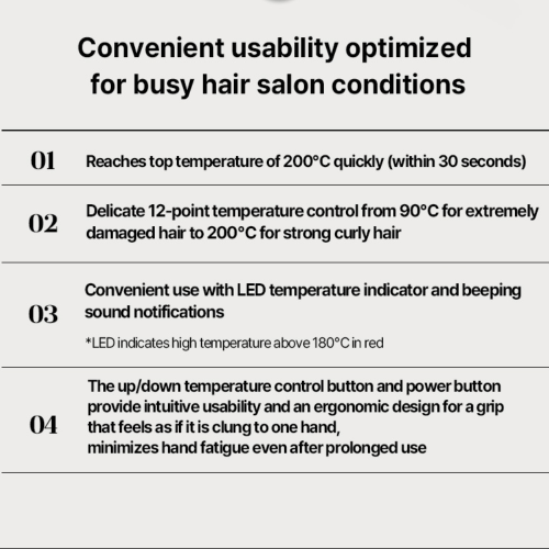 JMW Professional Premium Hair Iron Series Signature Magic Flat Iron