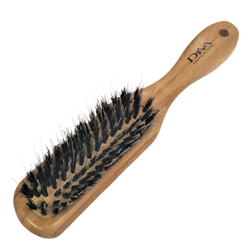 Diva Bamboo Oval Cushion Brush with Porcupine