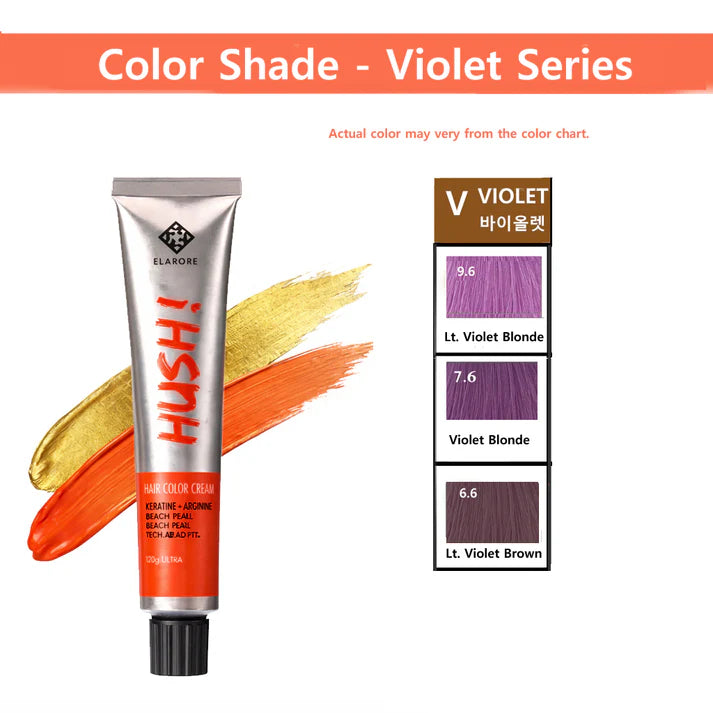 Elabore Hush Hair Color -Violet Series 80g / 2.82oz