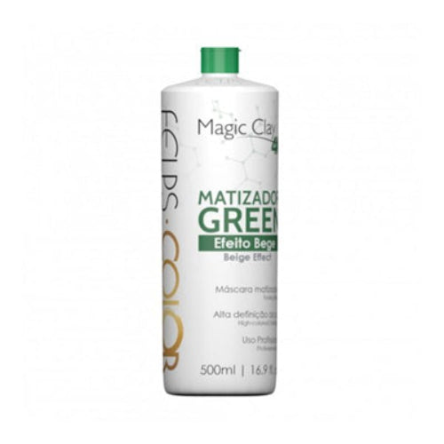 Felps Professional Color Magic Clay 4K Matizador Green Beige Effect - 500ml