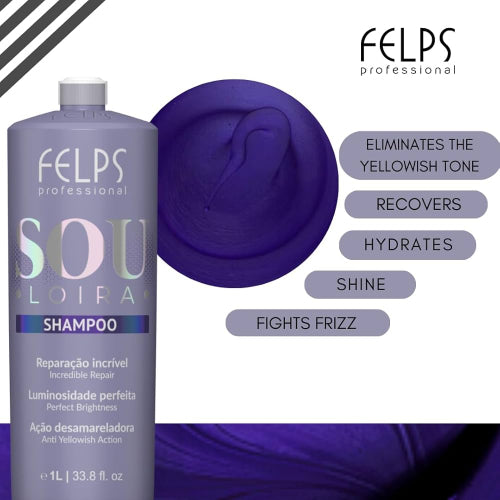 Felps Professional SOU Loira Shampoo - 250mL