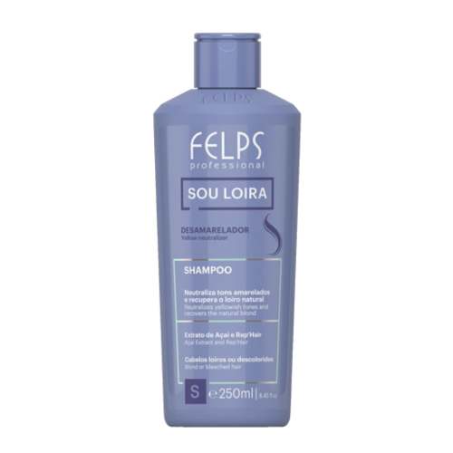 Felps Professional Sou Loira Yellow neutralizer Shampoo - 250ml