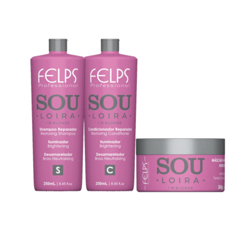 Felps Professional Sou Loira I'm Blond Set - 600ml
