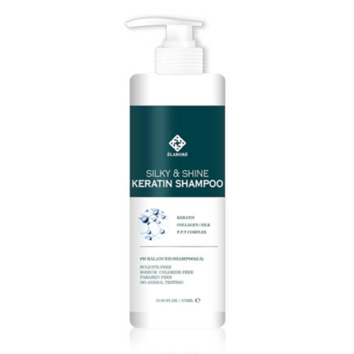 Elabore Keratin Silky & Shine Shampoo - 500ml