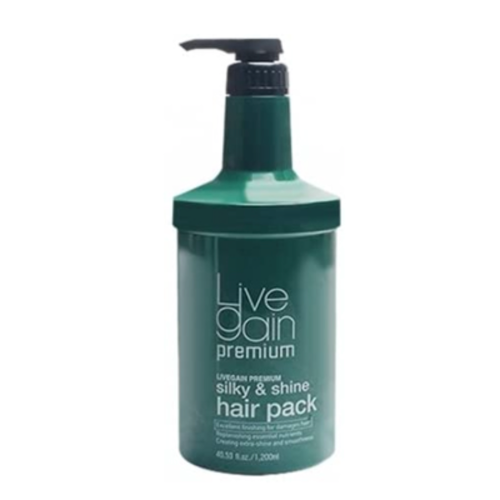 Livegain Premium Keratin Silky & Shine Hair Pack - 1200ml