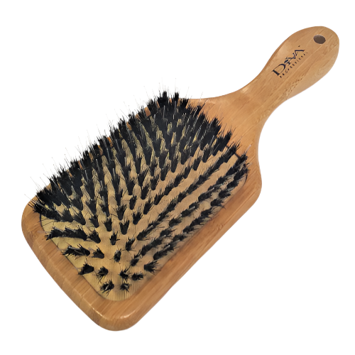 Diva Bamboo Paddle Brush with Porcupine