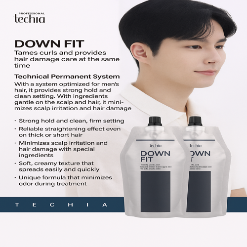 Techia IL Down Fit Perm