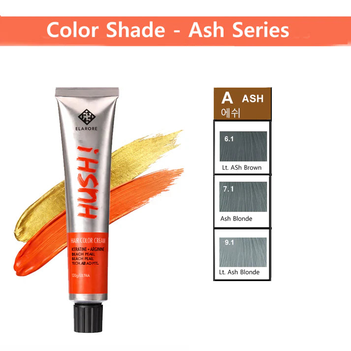 Elabore Hush Hair Color -Ash Series 80g / 2.82oz