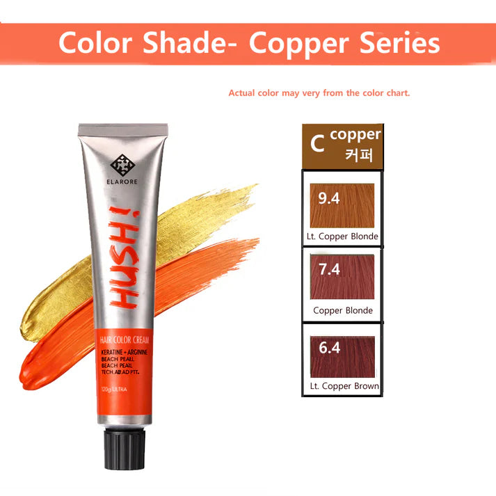 Elabore Hush Hair Color - Copper Series 80g(2.82 oz)