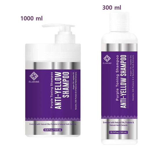 Elabore Purple Toning Shampoo Anti-Yellow Shampoo-300ml