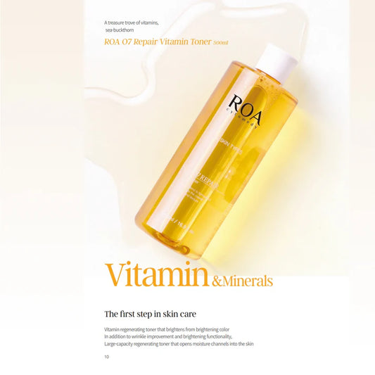 ROA 07 REPAIR VITAMIN TONER - 500 ml