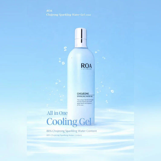 ROA CHOJEONG SPARKLING WATER GEL - 50ML / 200ML