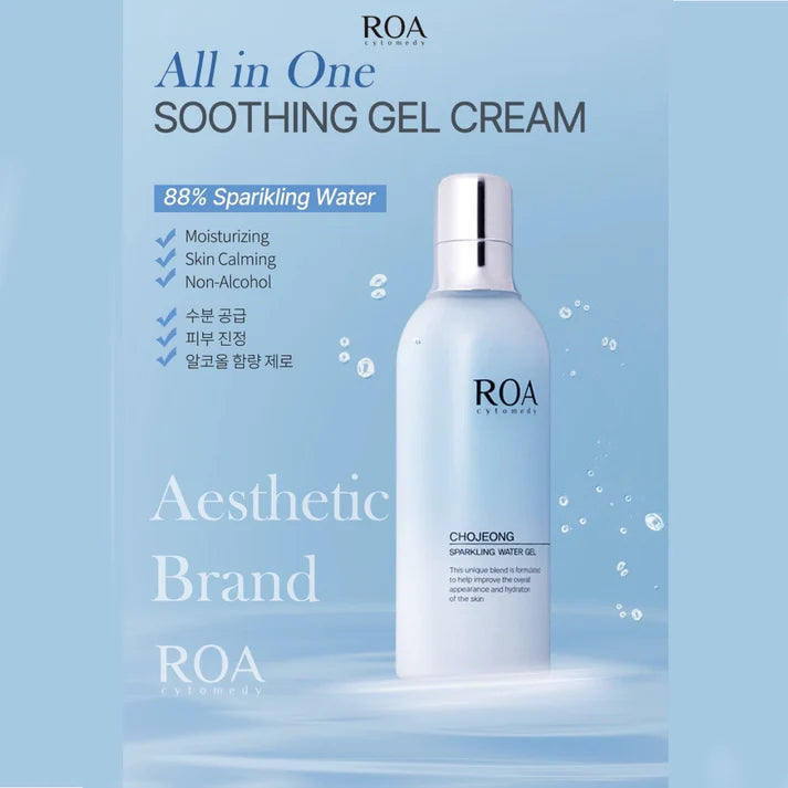 ROA CHOJEONG SPARKLING WATER GEL - 50ML / 200ML